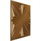 Ekena Millwork 19 5/8in. W x 19 5/8in. H Asher EnduraWall Decorative 3D Wall Panel Covers 2.67 Sq. Ft. WP20X20AHDVG - alternate 2